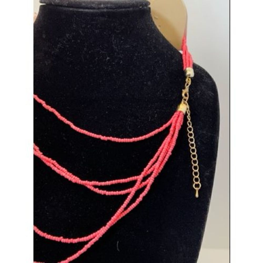 Boho Multi Layered Necklace - Picture 8 of 10